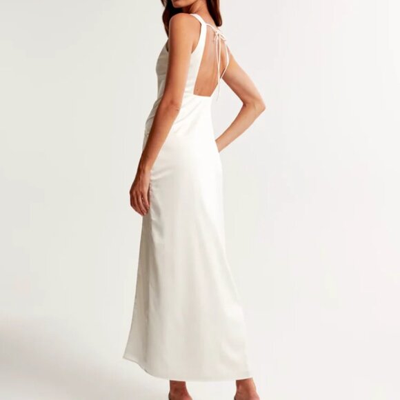 Abercrombie & Fitch White Maxi Dress - Picture 3 of 8